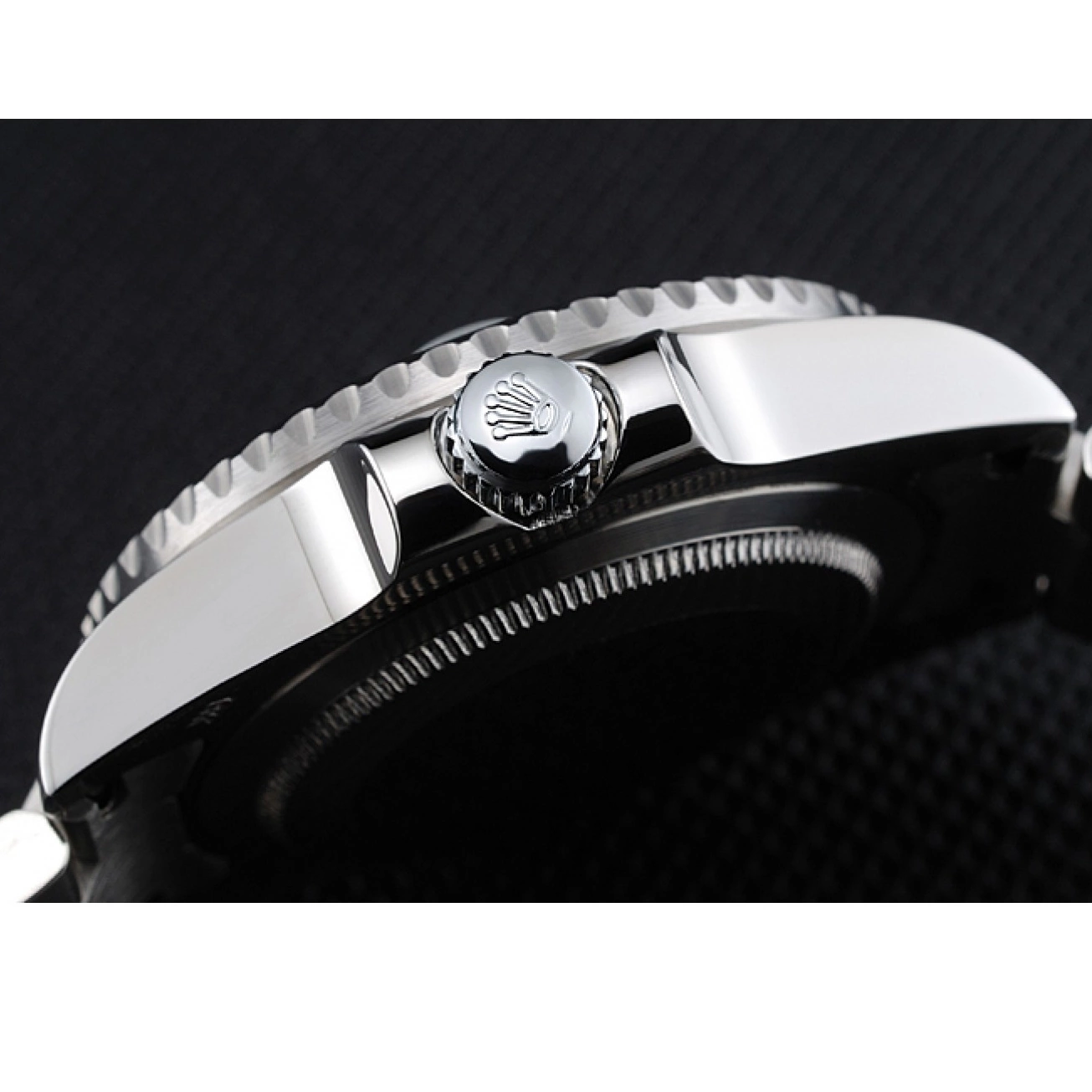 Aaa replica watch Dial Rolex White Steel Submariner Stainless Bracelet 1454152 0802